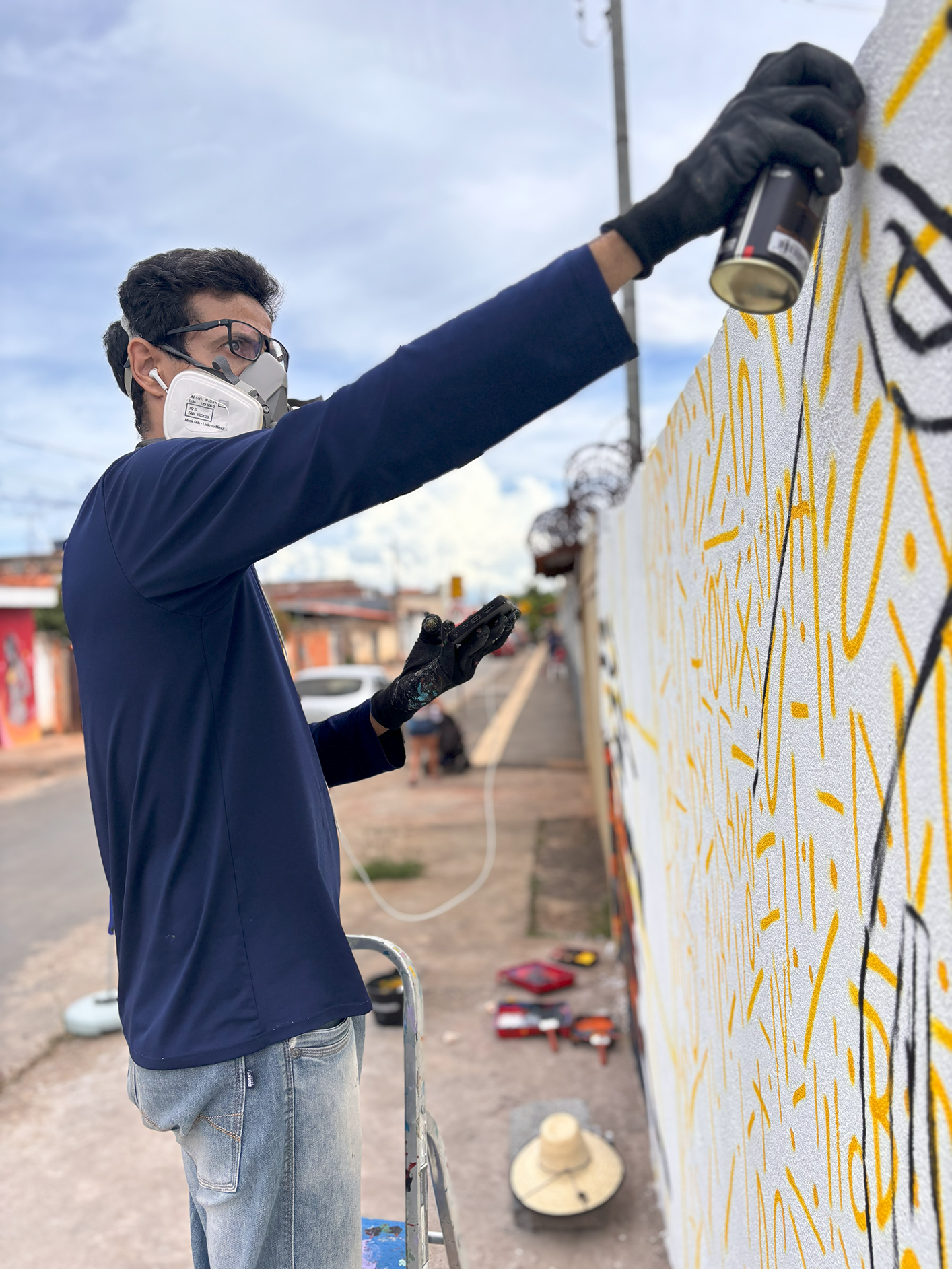 Murais do Arte nas Águas de Minas em Montes Claros serão inaugurados em 13 de fevereiro