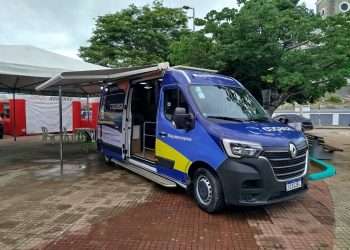 Copasa participa do MP Itinerante em Lagoa Grande com Agência Móvel