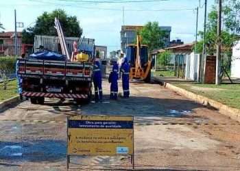 Copasa substitui redes de distribuição para melhorar o abastecimento em Ibiaí