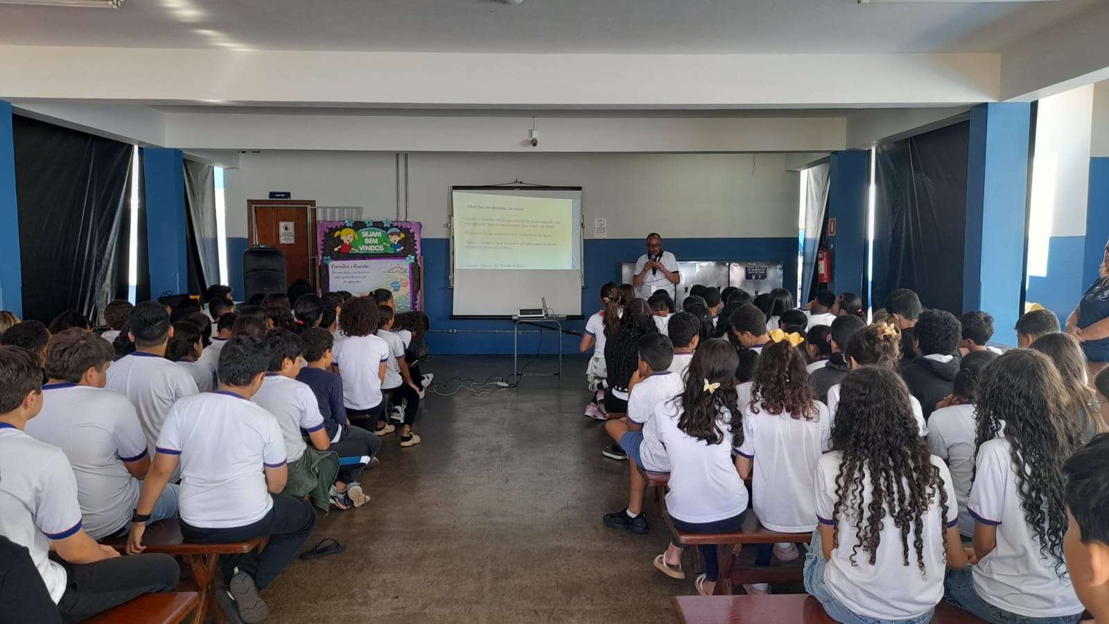 Copasa leva educação ambiental a escolas do Oeste e Centro de Minas em comemoração ao Dia Mundial da Água
