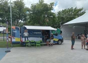 Copasa leva Agência Móvel e benefícios sociais a Diamantina durante o “Governo Presente”