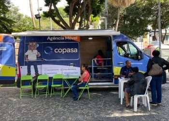 Agência Móvel da Copasa facilita acesso da população aos serviços ofertados em Patos de Minas