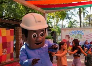 Copasa leva água, cultura e diversão para crianças no Criançarte, em Belo Horizonte